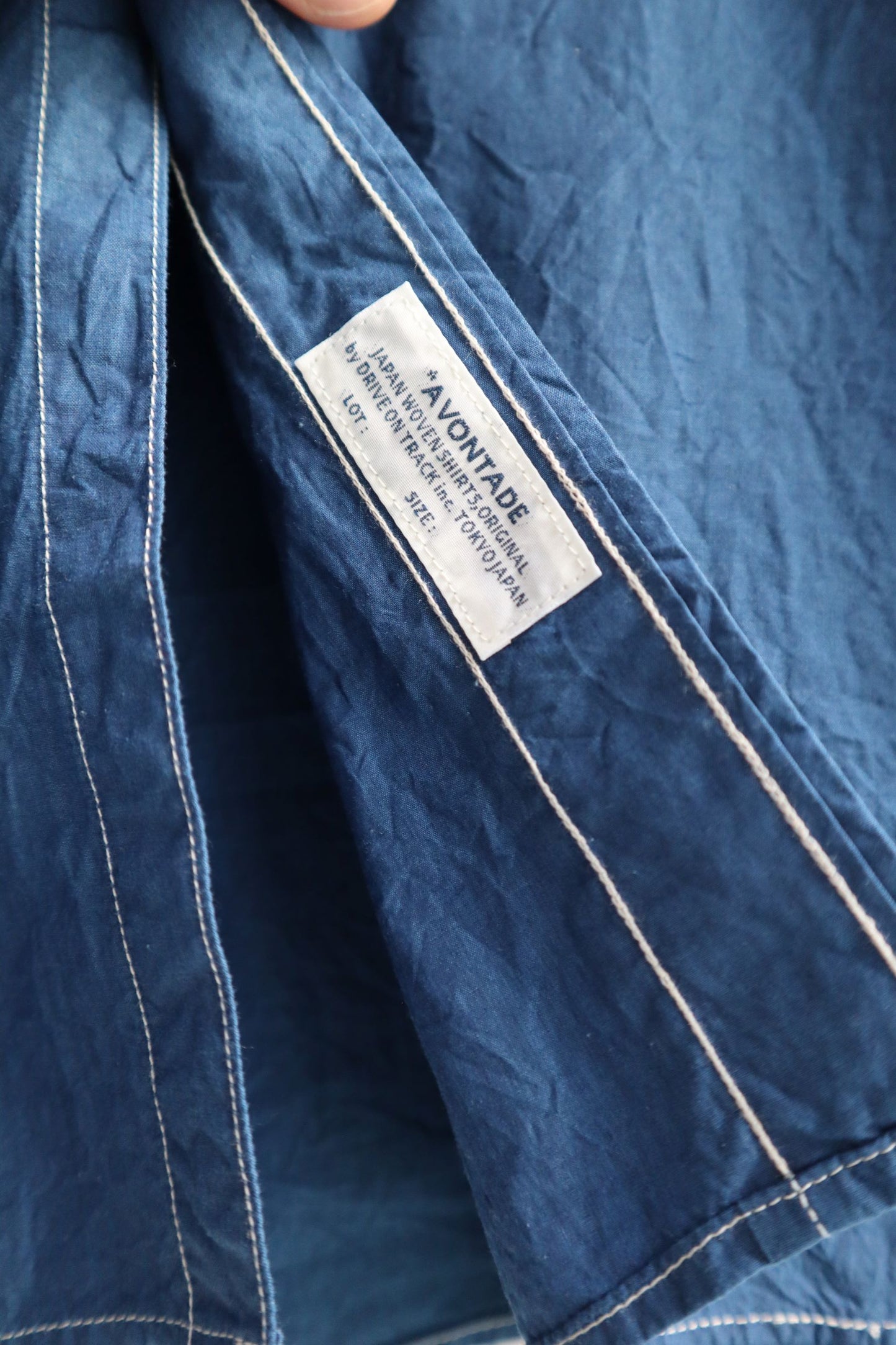 SUNNYSIDERS_*A VONTADE_*A Vontade - Lax Regular Shirts, Blue Indigo_Shirts