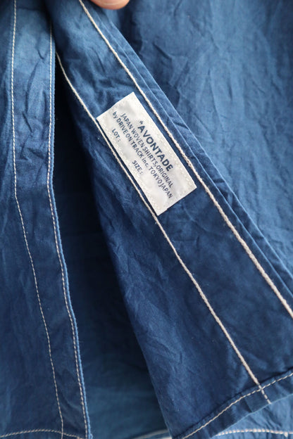 SUNNYSIDERS_*A VONTADE_*A Vontade - Lax Regular Shirts, Blue Indigo_Shirts