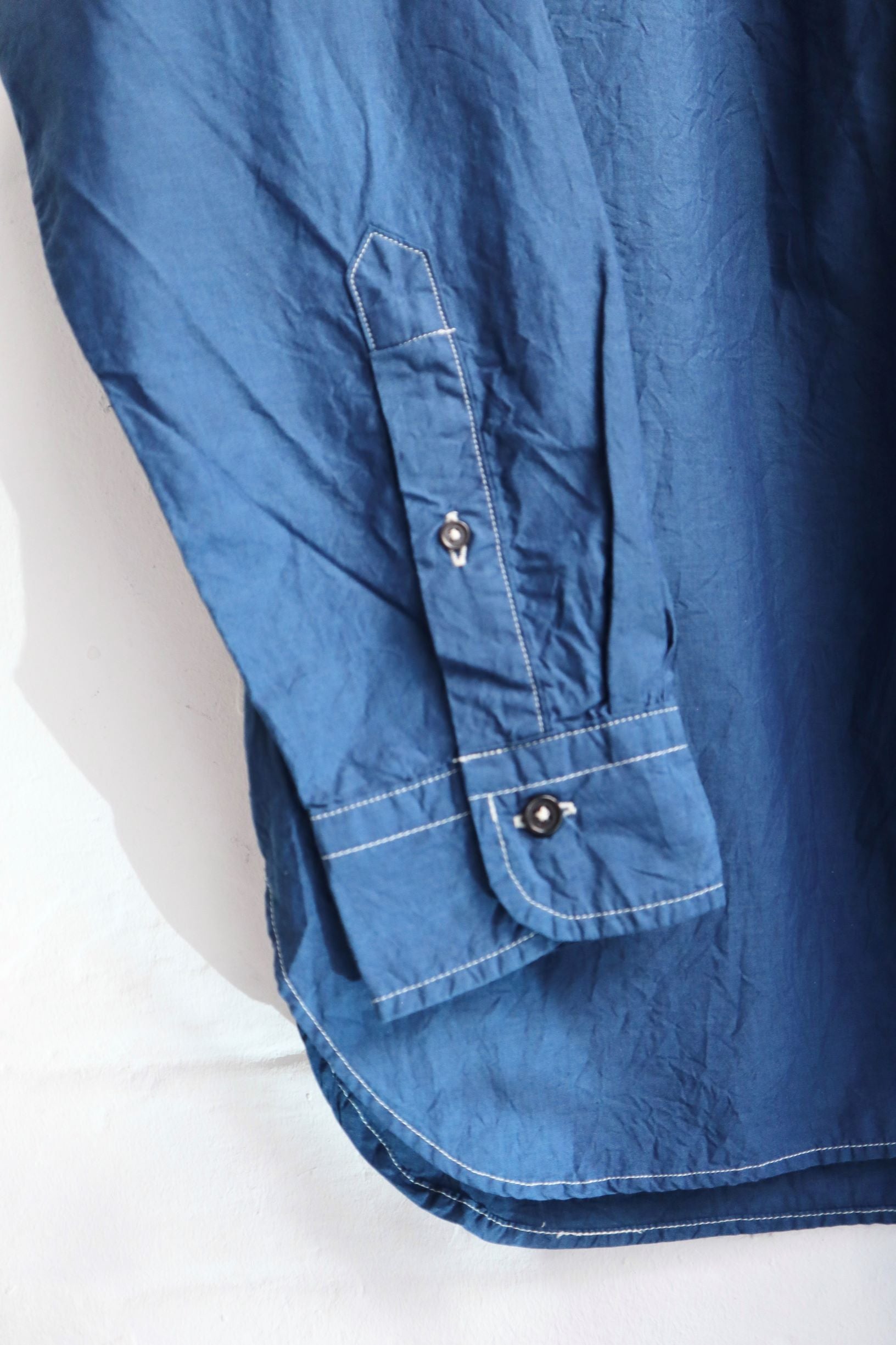 SUNNYSIDERS_*A VONTADE_*A Vontade - Lax Regular Shirts, Blue Indigo_Shirts