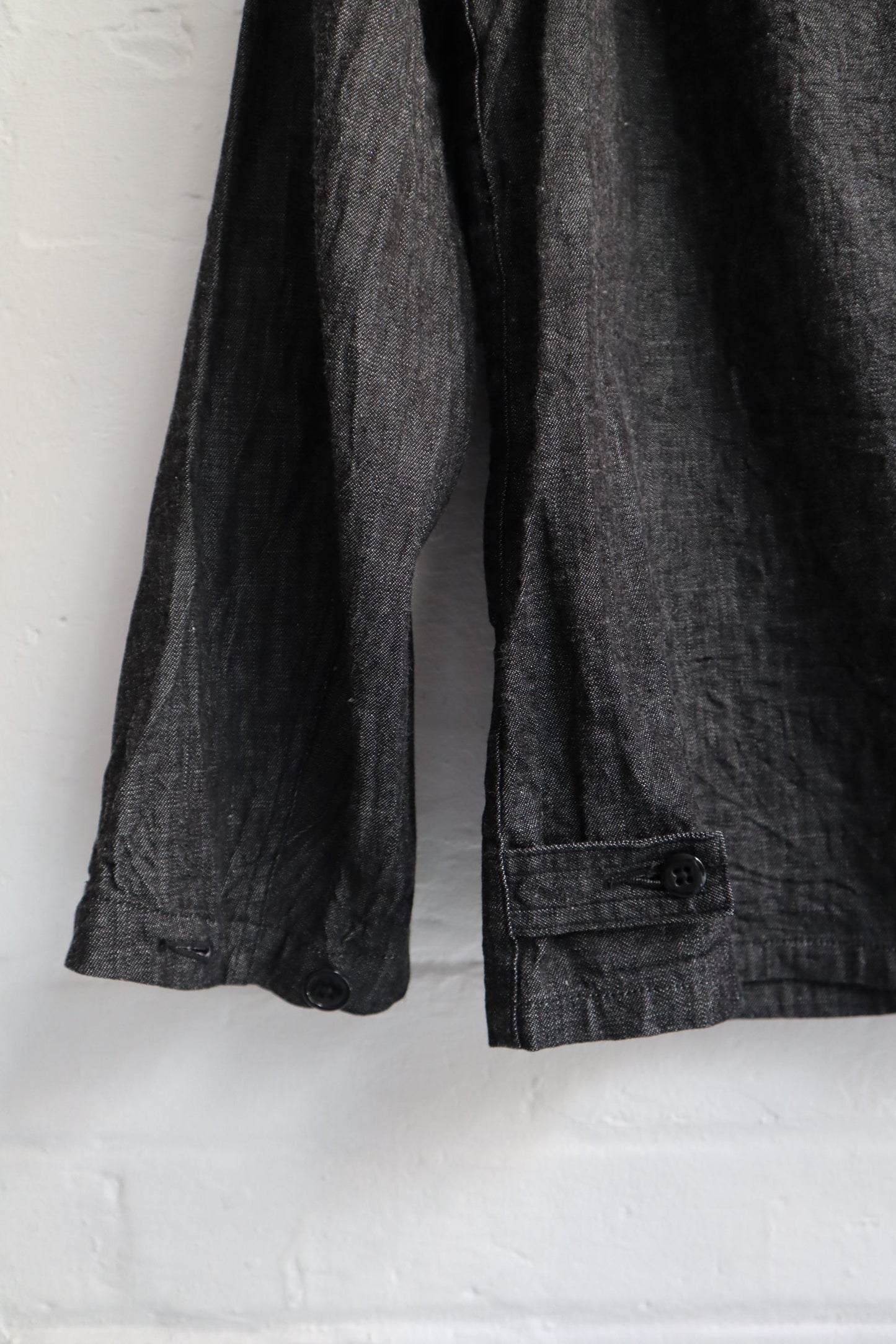 SUNNYSIDERS_*A VONTADE_*A Vontade - Naval Utility Jacket, Black Denim_Coats & Jackets