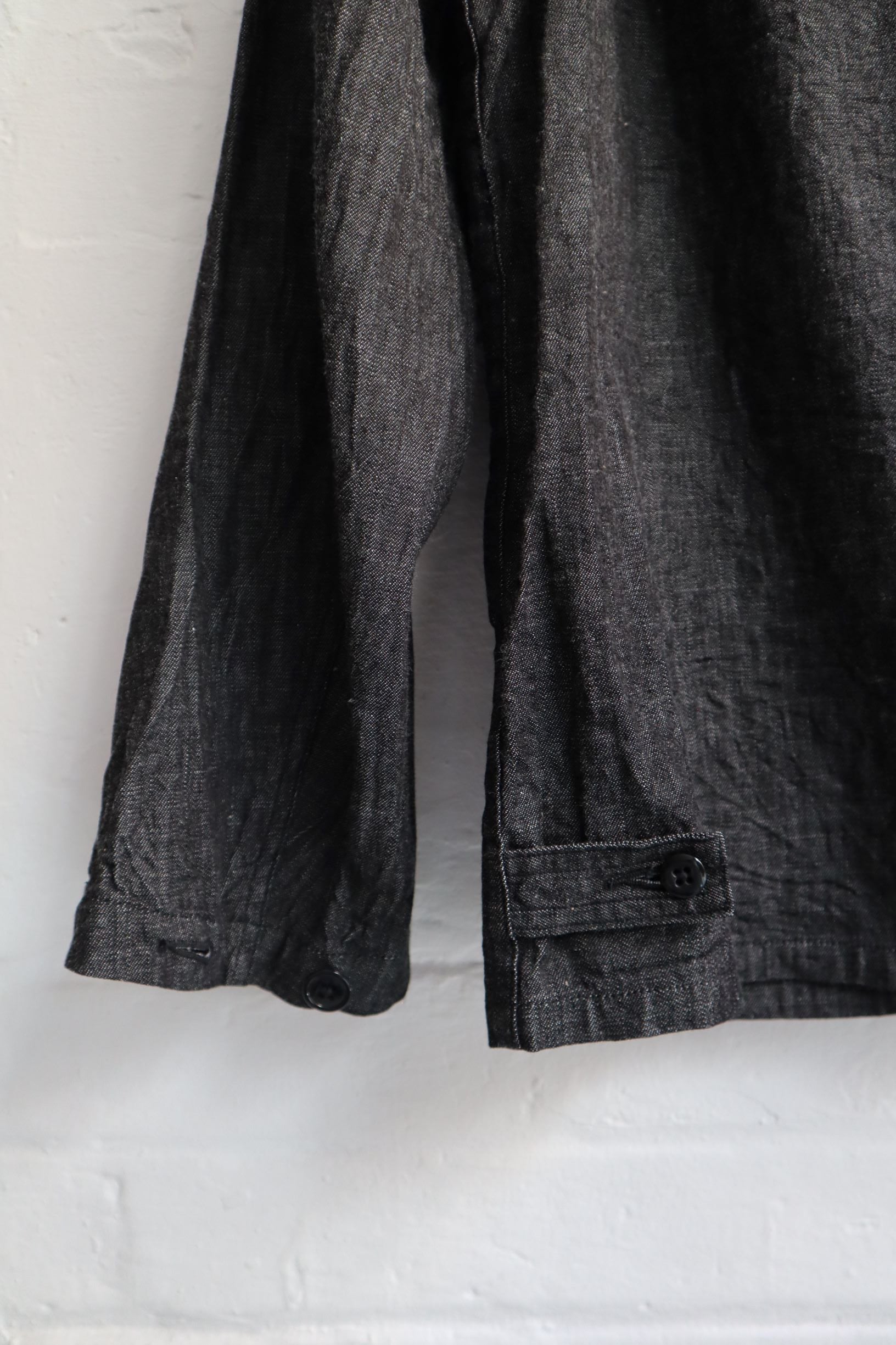 SUNNYSIDERS_*A VONTADE_*A Vontade - Naval Utility Jacket, Black Denim_Coats & Jackets