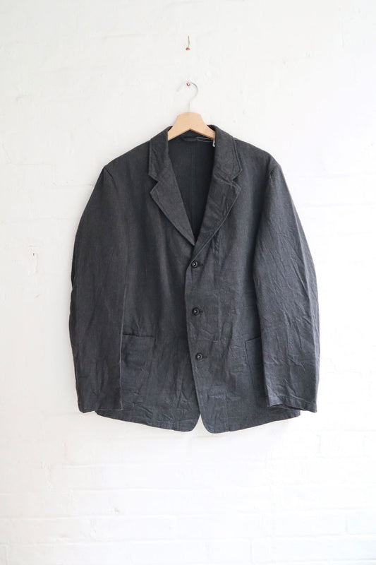 *A Vontade - British 3 Button Jacket, Charcoal Twill