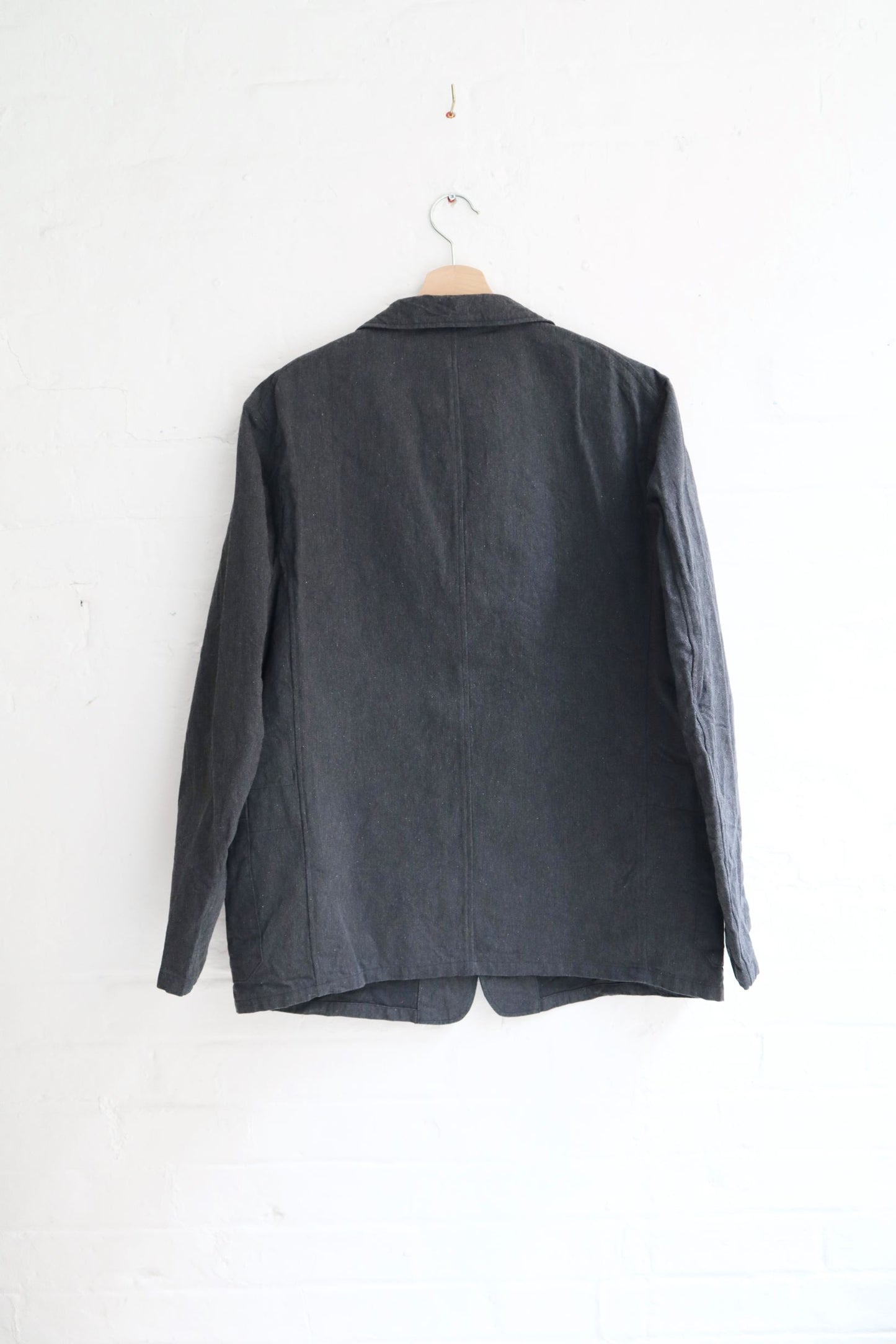 *A Vontade - British 3 Button Jacket, Charcoal Twill