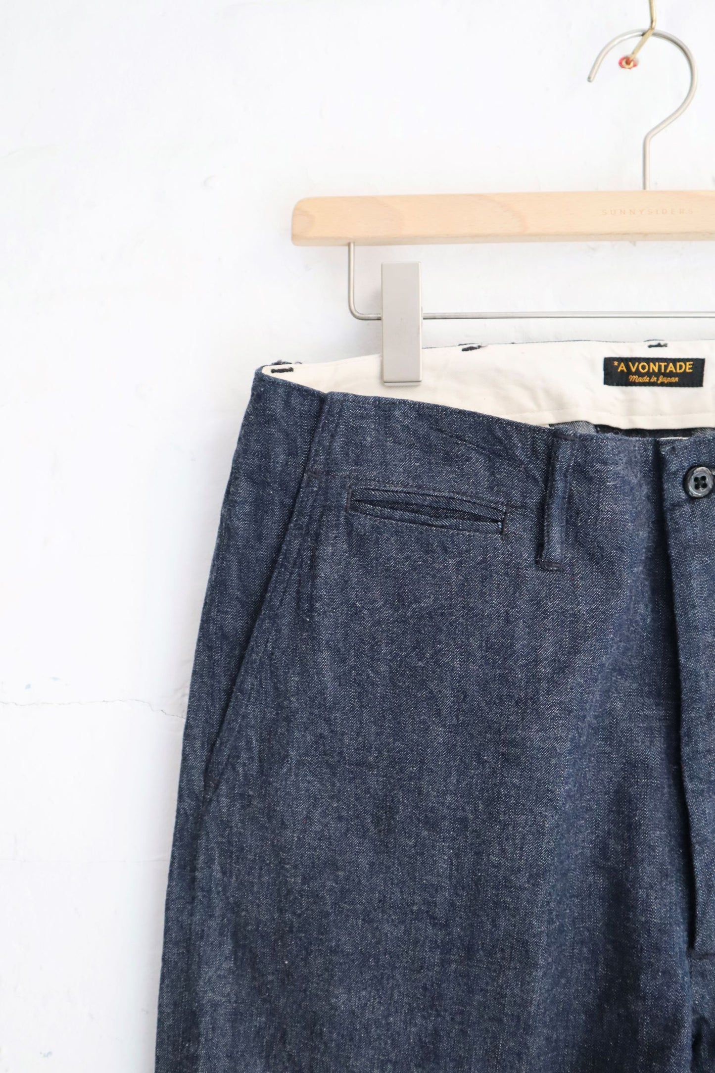*A Vontade - Type 45 Chino Trousers, Indigo