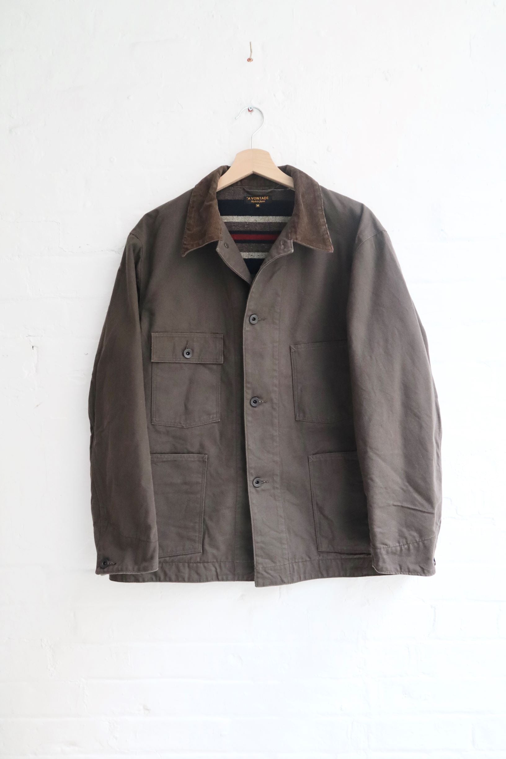 SUNNYSIDERS_*A VONTADE_*A Vontade - Coverall Jacket w/Blanket Liner, Khaki_Coats & Jackets