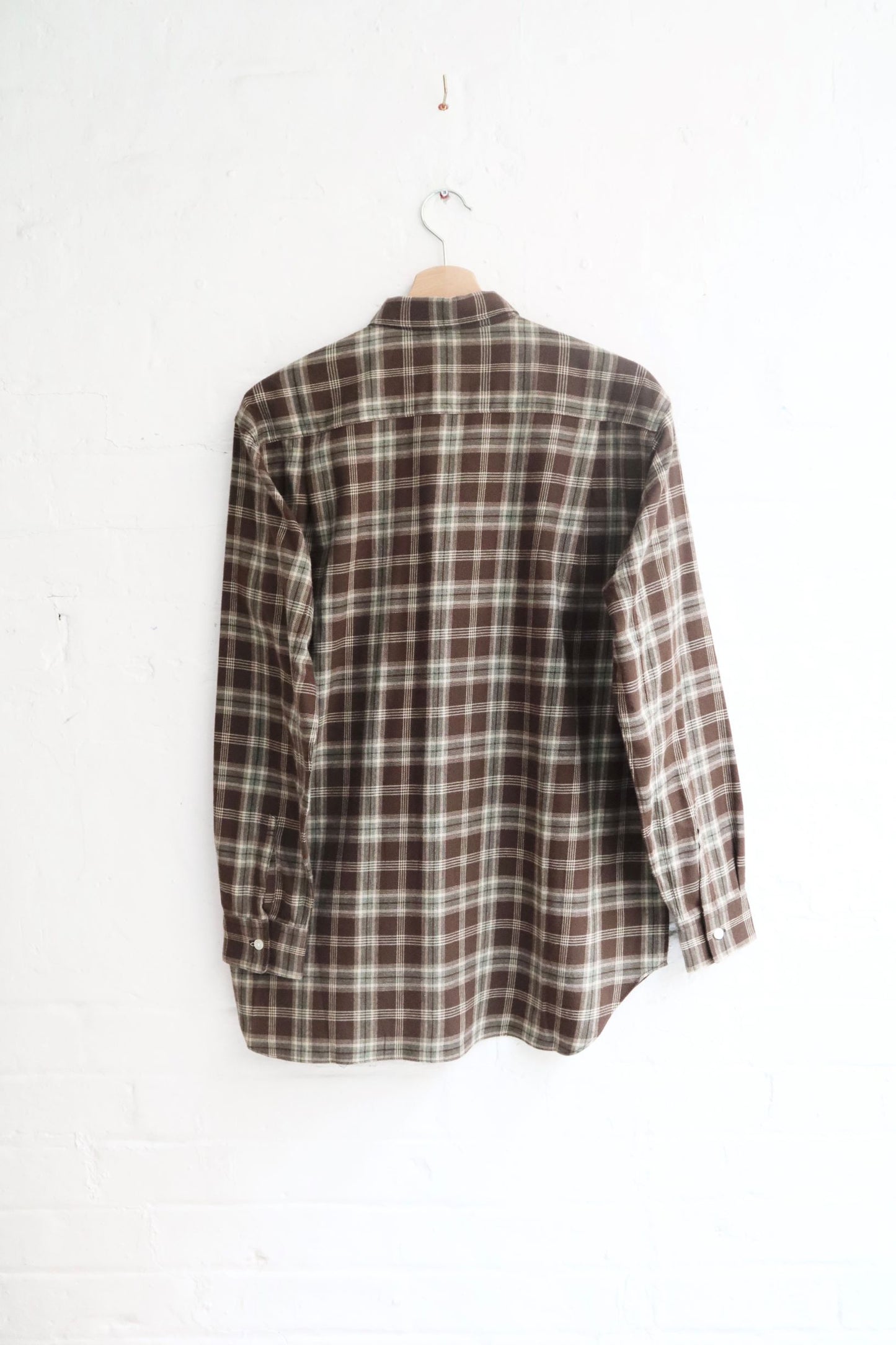 Sunnysiders - Regular Collar Shirt, Brown Check