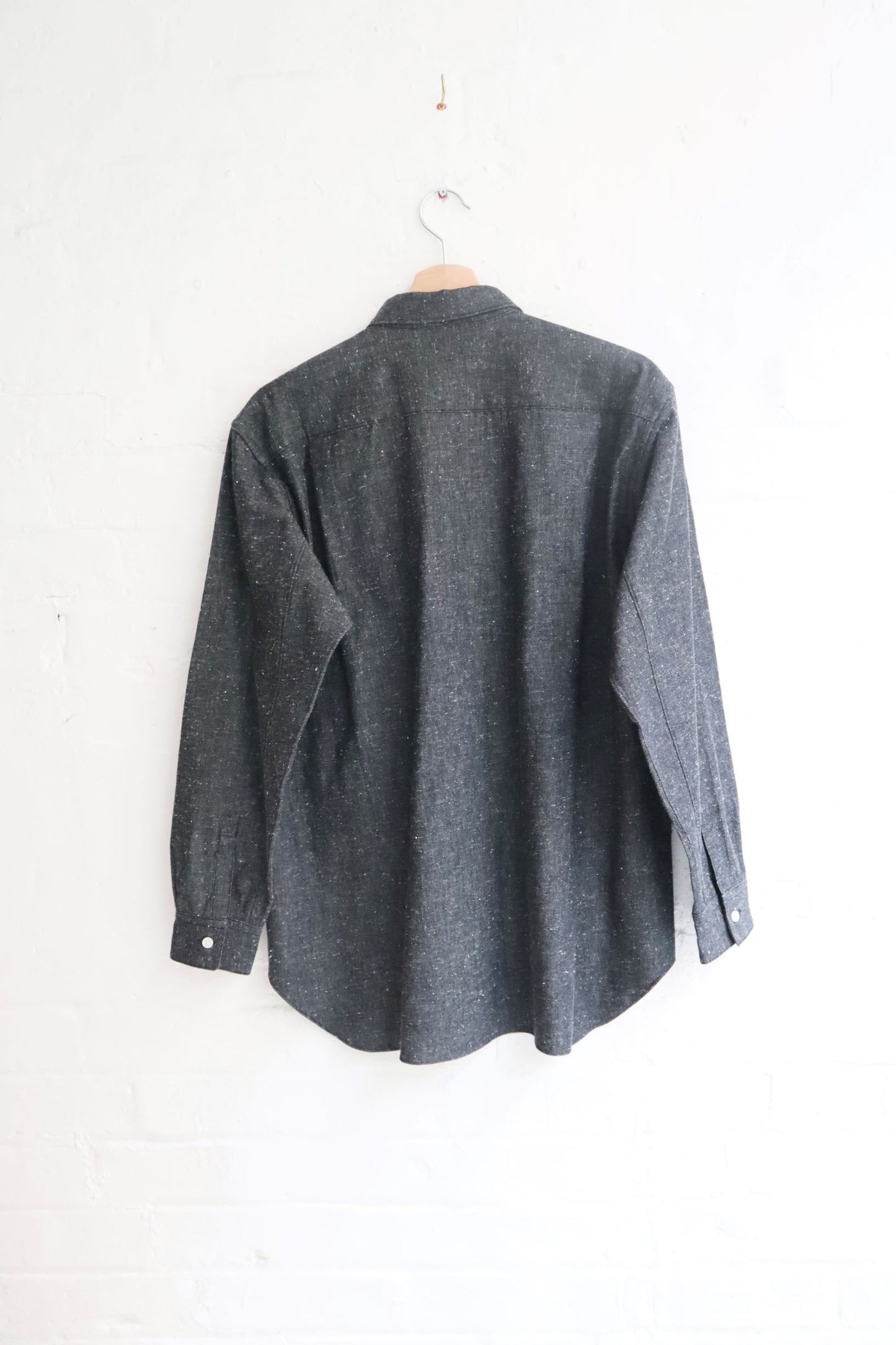 Sunnysiders - Regular Collar Shirt, Nep Denim