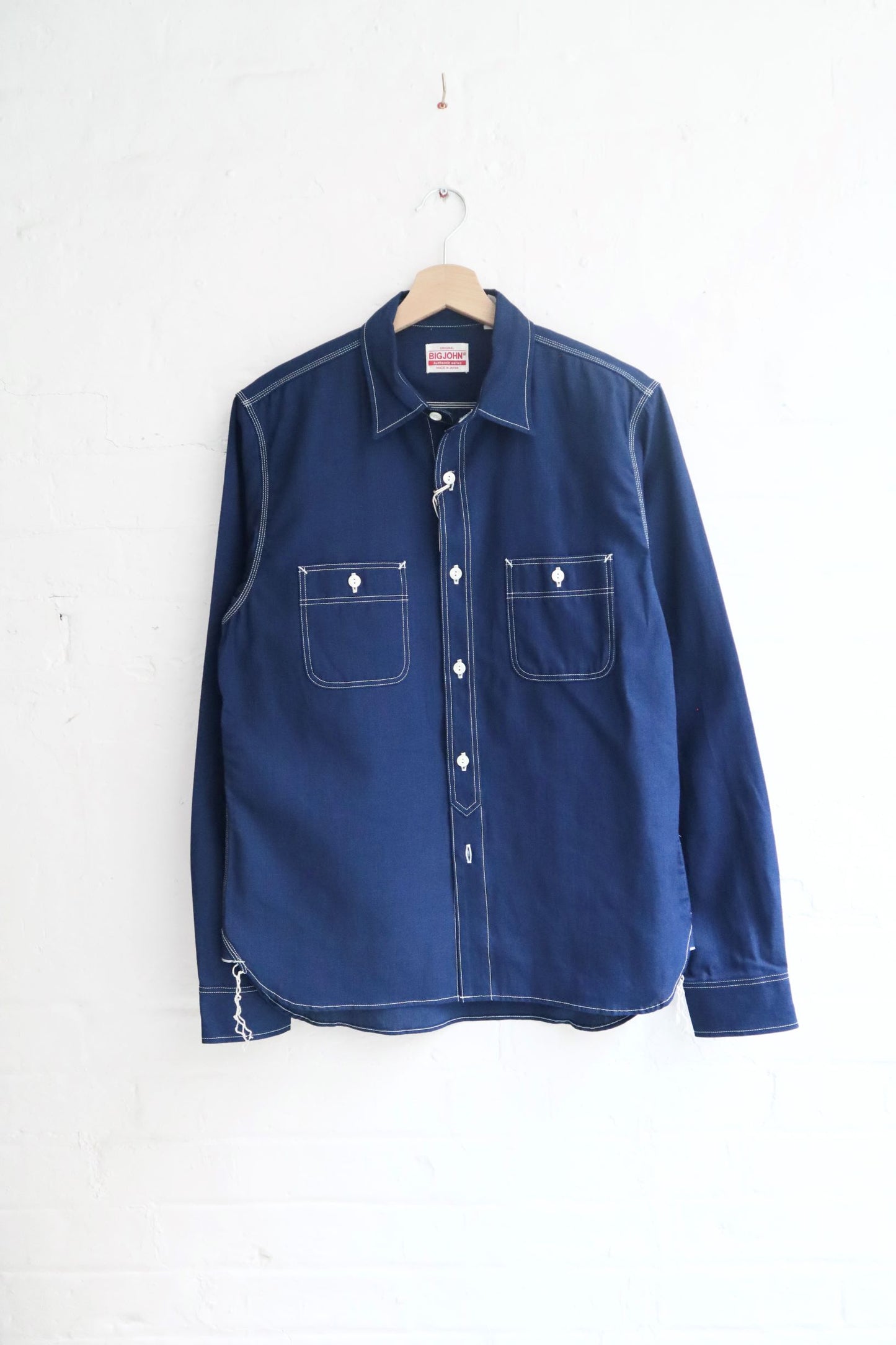 Big John - Selvedge Work Shirt, Indigo
