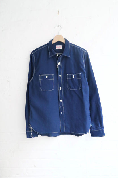 Big John - Selvedge Work Shirt, Indigo