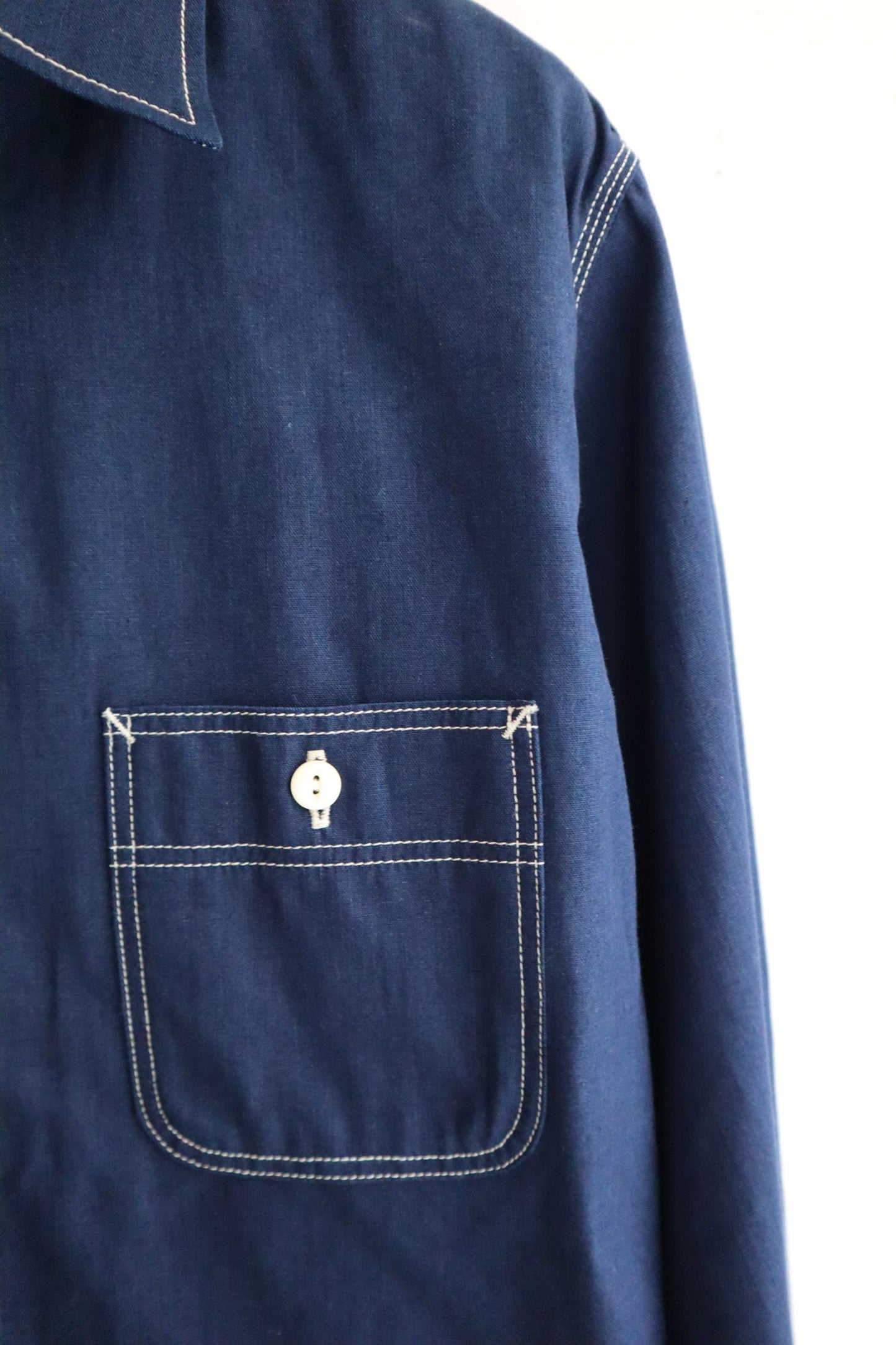 Big John - Selvedge Work Shirt, Indigo
