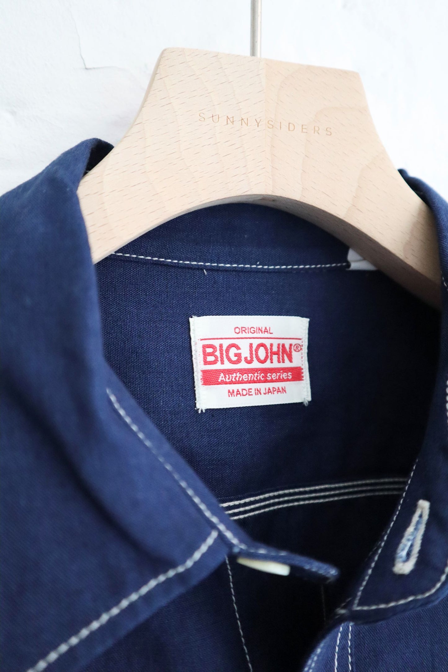 Big John - Selvedge Work Shirt, Indigo
