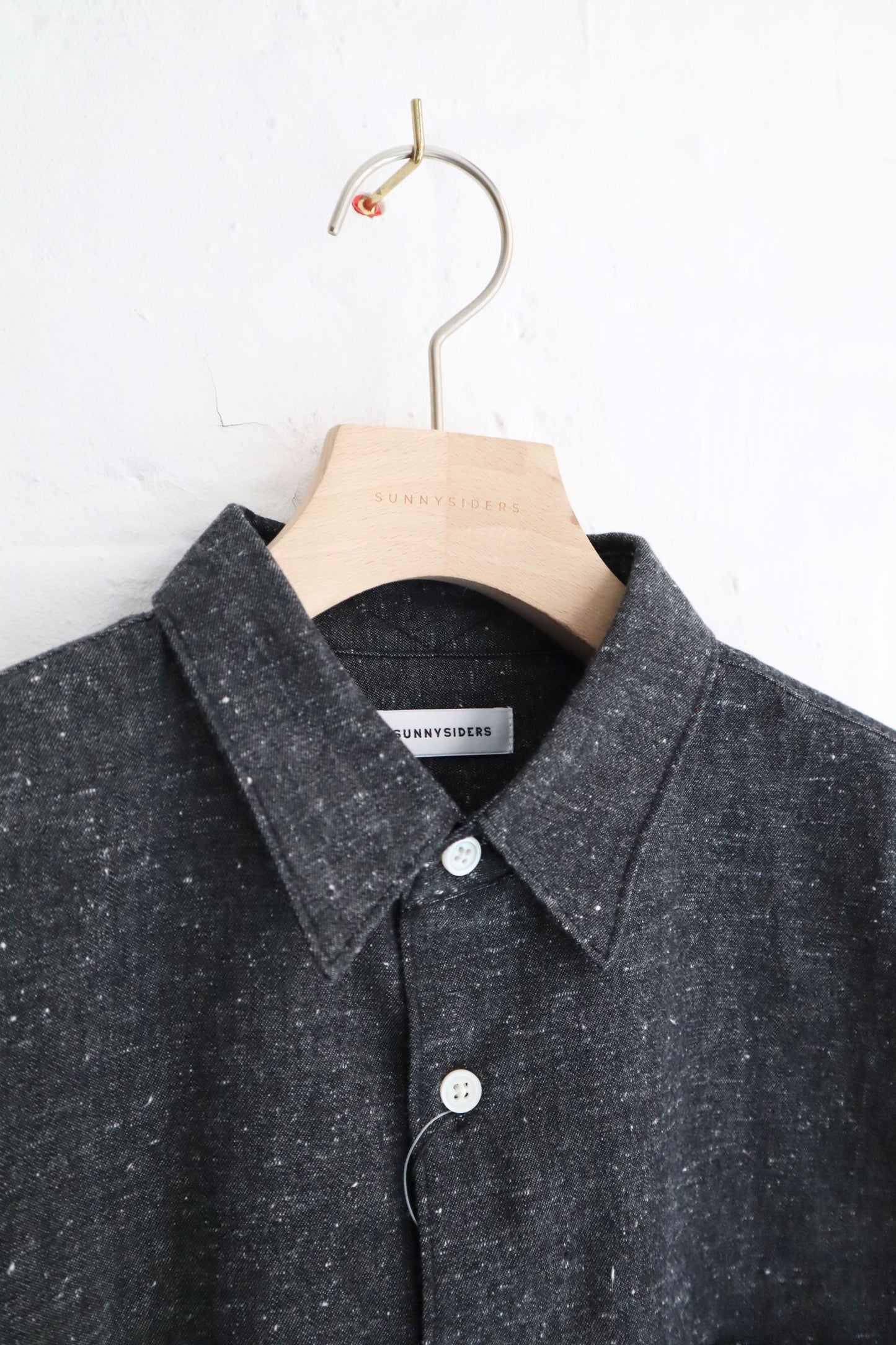 Sunnysiders - Regular Collar Shirt, Nep Denim
