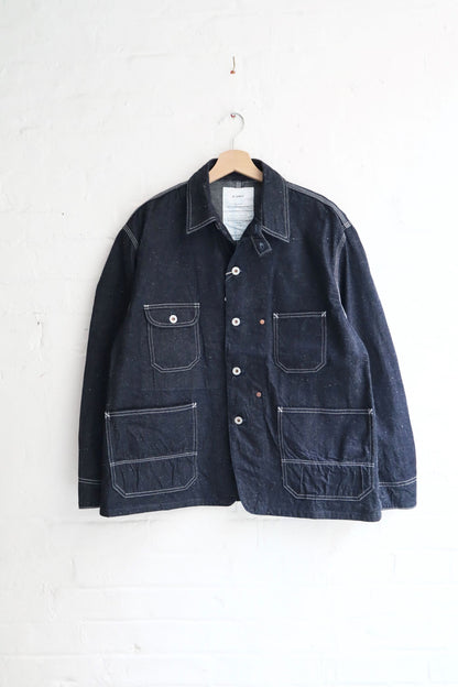 H. Unit - Denim Coverall Jacket, Indigo (One Wash)