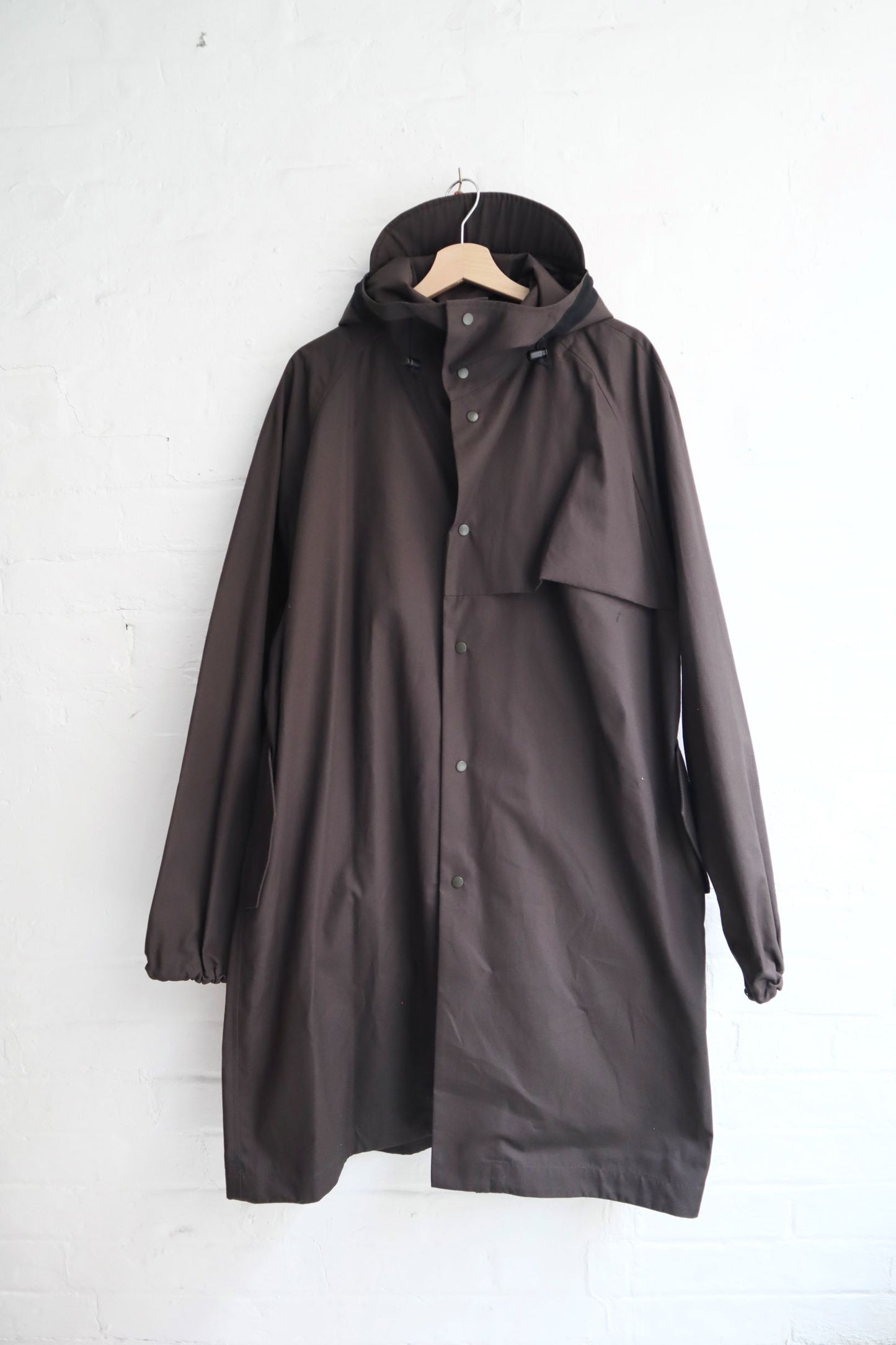EEL - Rain Man Coat, Charcoal Ventile