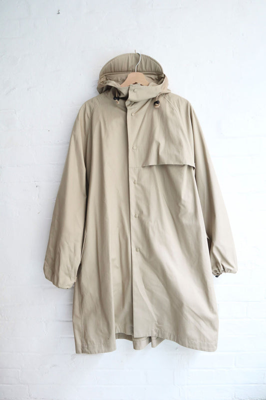 EEL - Rain Man Coat, Beige Ventile