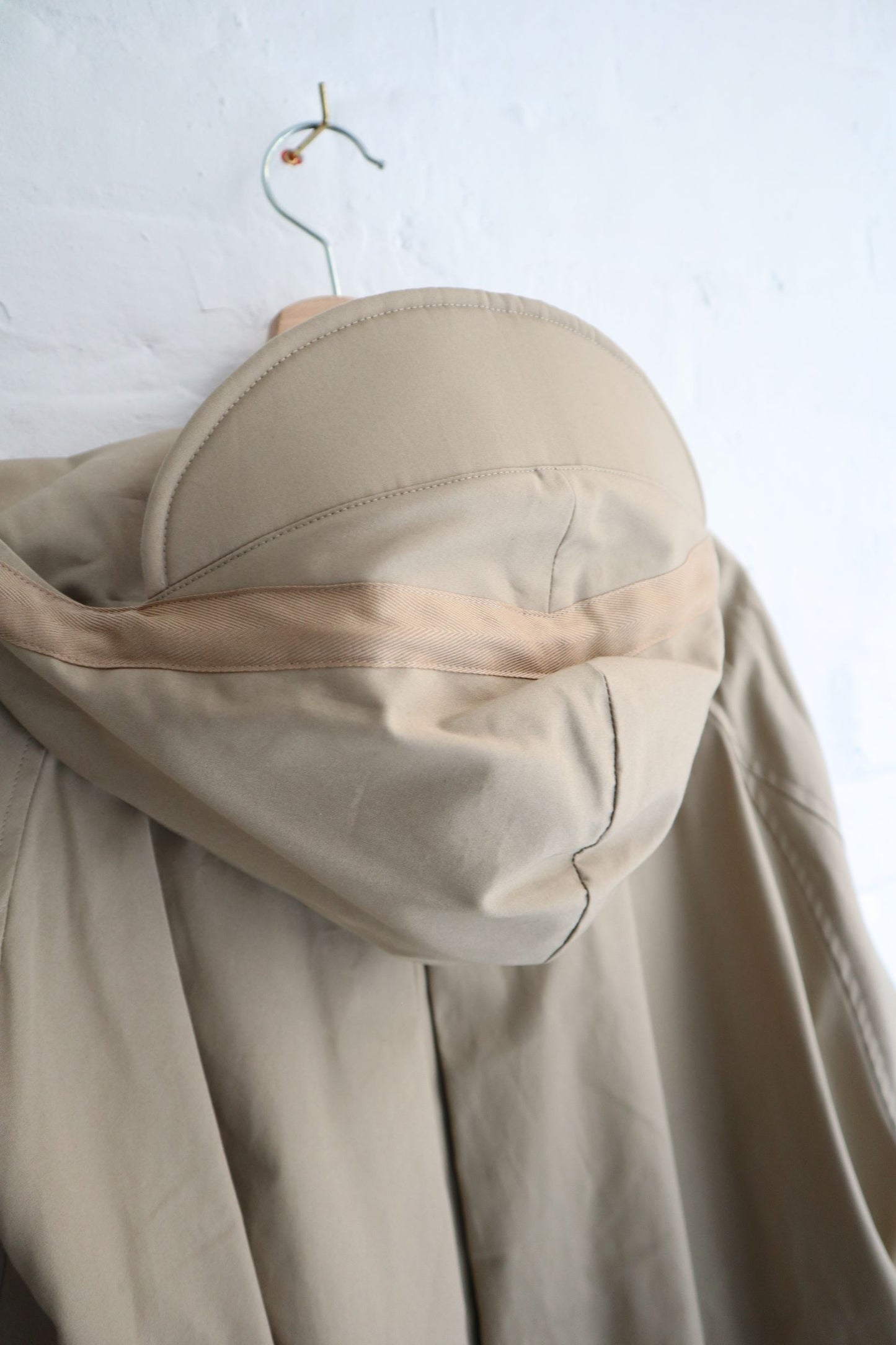 EEL - Rain Man Coat, Beige Ventile