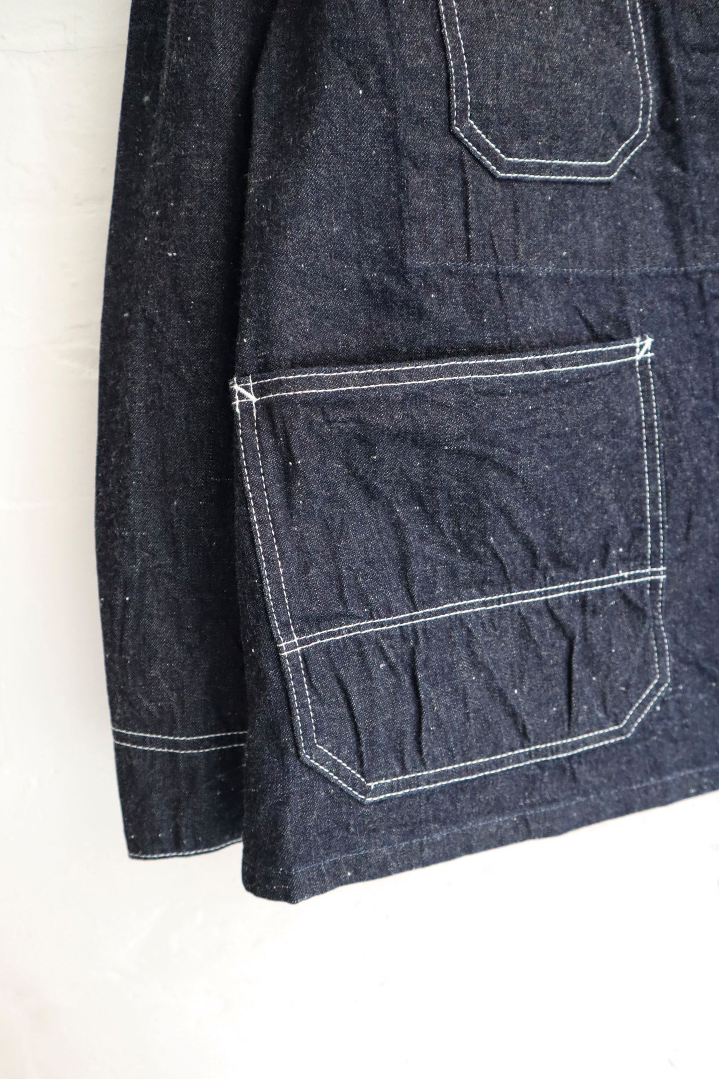 H. Unit - Denim Coverall Jacket, Indigo (One Wash)