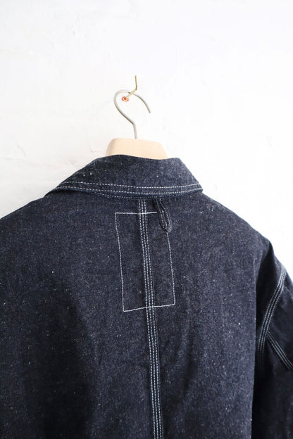 H. Unit - Denim Coverall Jacket, Indigo (One Wash)