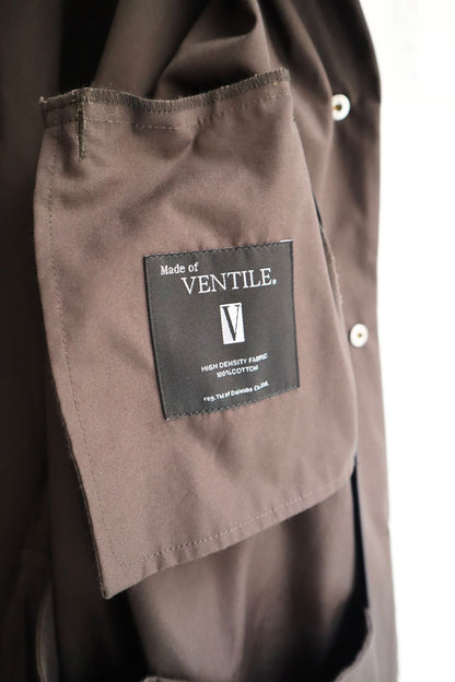 EEL - Rain Man Coat, Charcoal Ventile