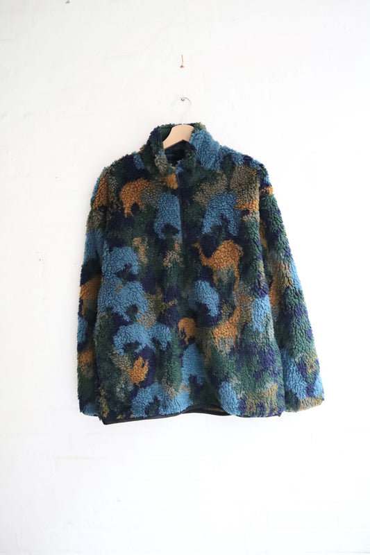 EEL - Liberty Boa Fleece, Blue Animal