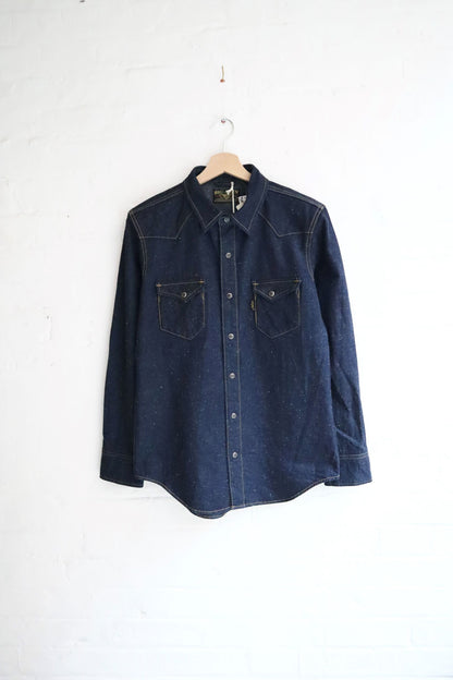 Big John, Selvedge Denim Work Shirt, Indigo