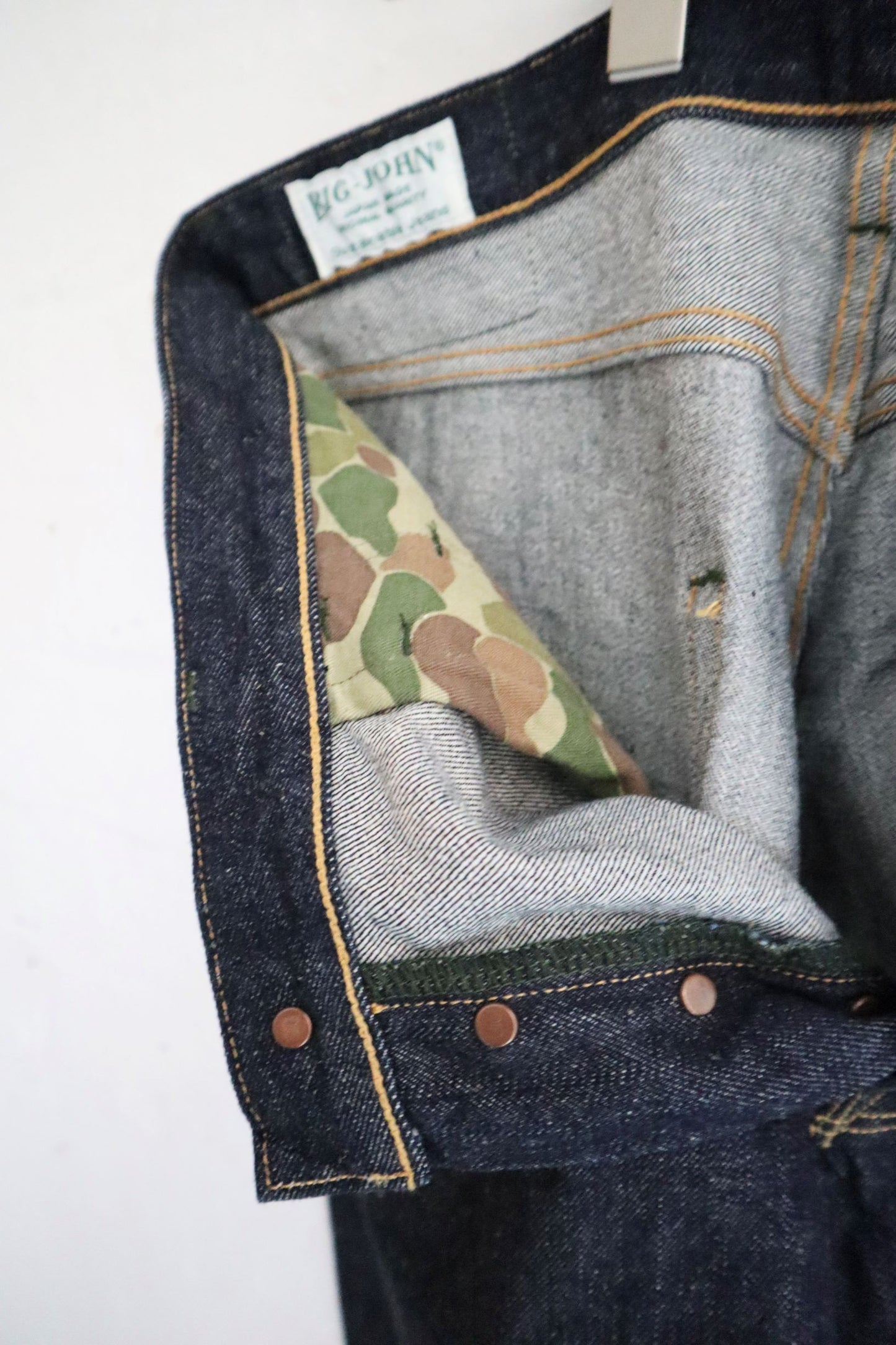 Big John - Wide Straight 'Yoshi Denim', One Wash