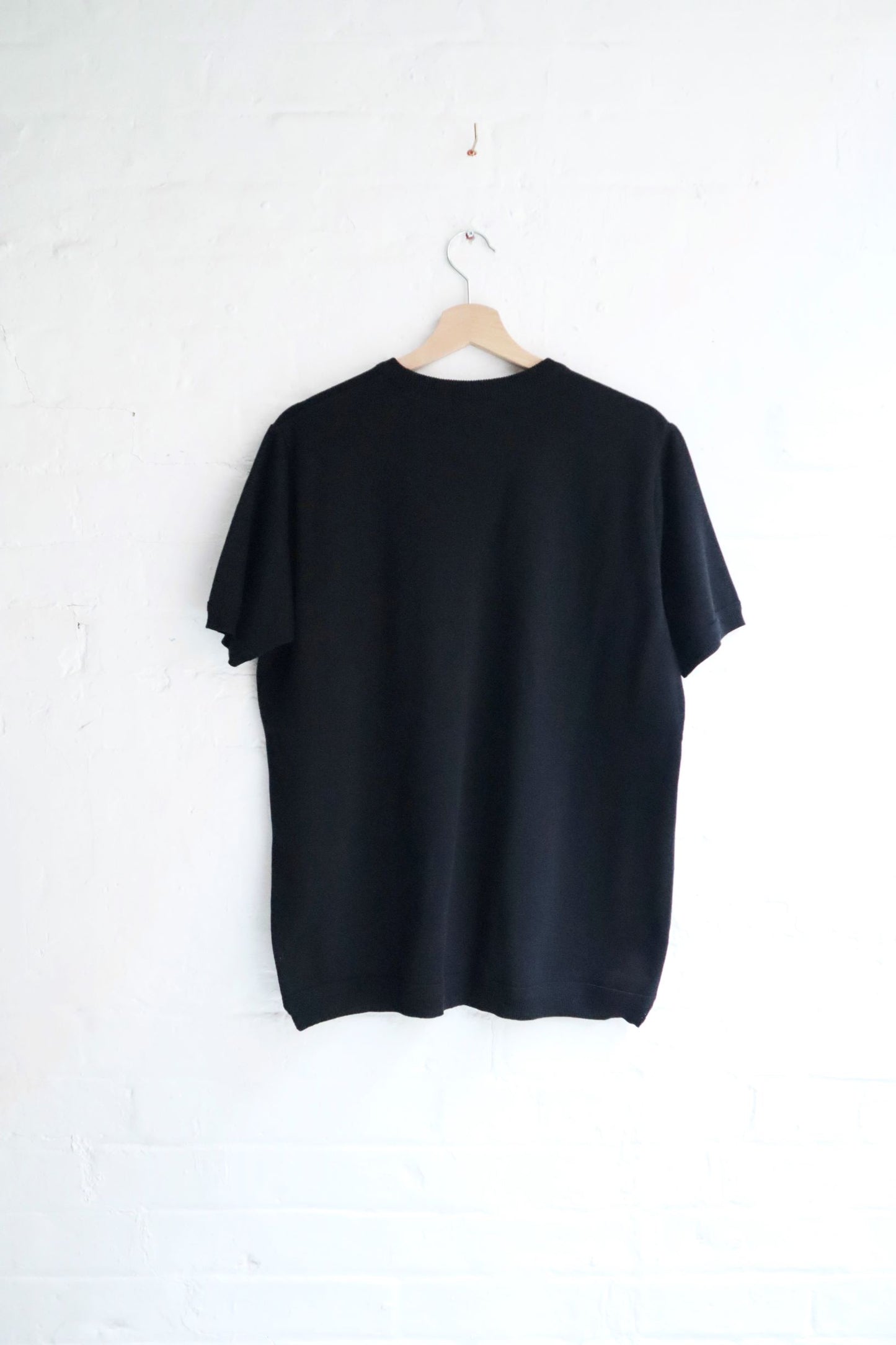 Fujito - Knit T-Shirt, Black