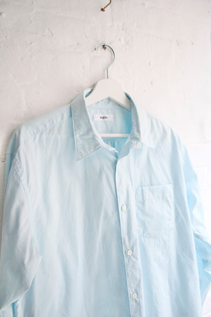 Fujito - Big Sleeve Shirt, Aqua Marine