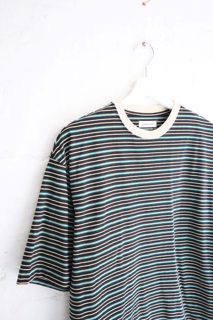 Sunnysiders - Multi Border T-Shirt, Black