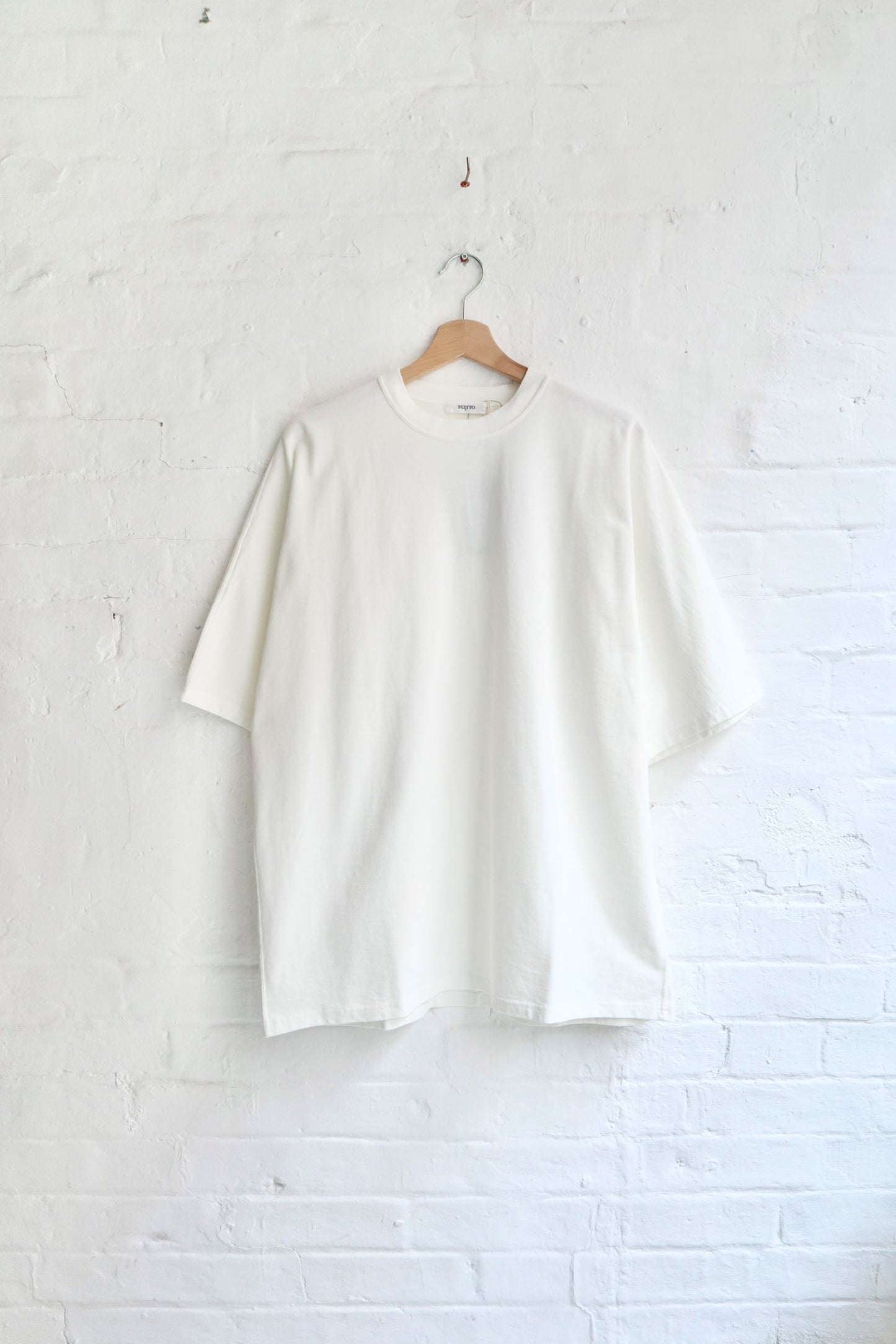 Fujito - Half Sleeve T-Shirt, Off White