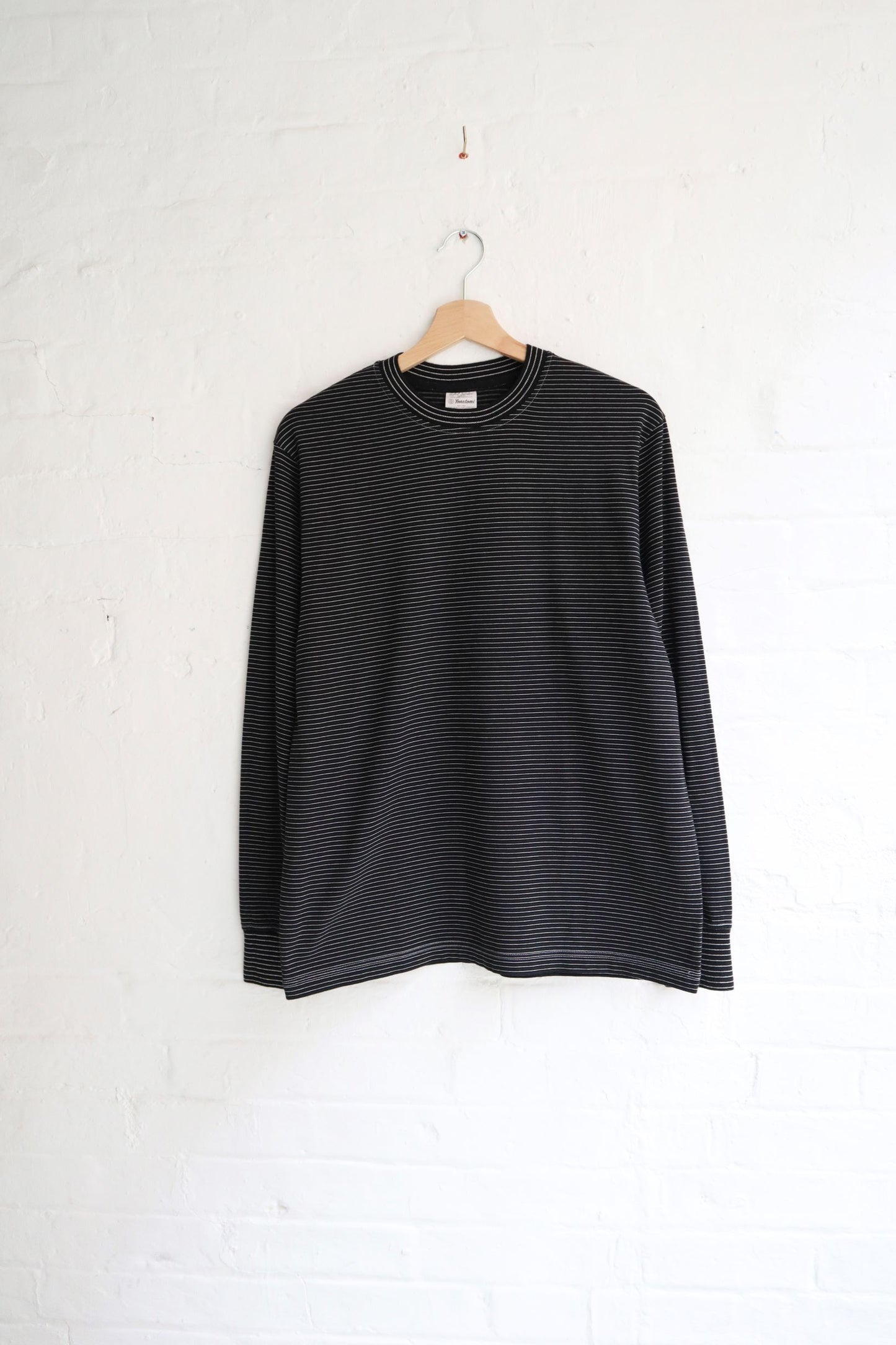 Yonetomi - 'New Basic' Long Sleeve. Black Border