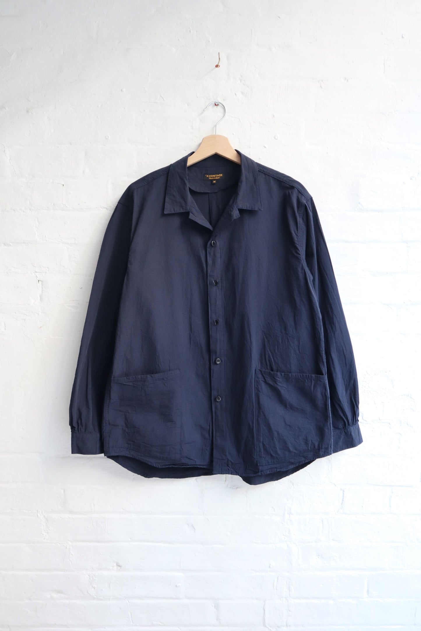 SUNNYSIDERS_*A VONTADE_*A Vontade - Gardener's Shirt, Navy_Shirts