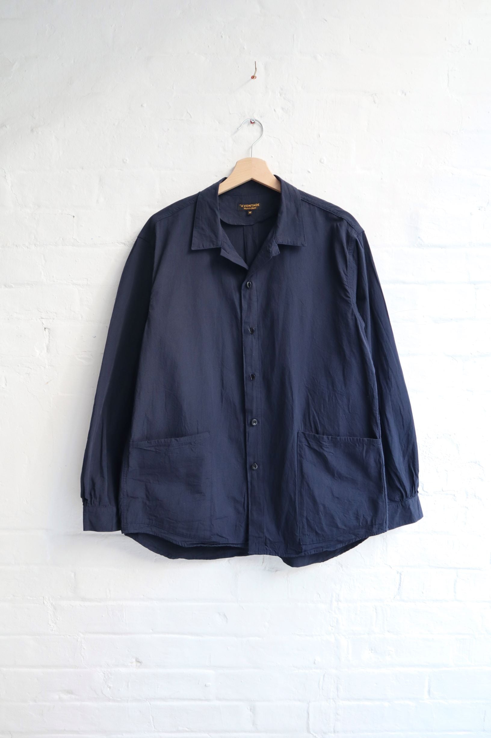SUNNYSIDERS_*A VONTADE_*A Vontade - Gardener's Shirt, Navy_Shirts