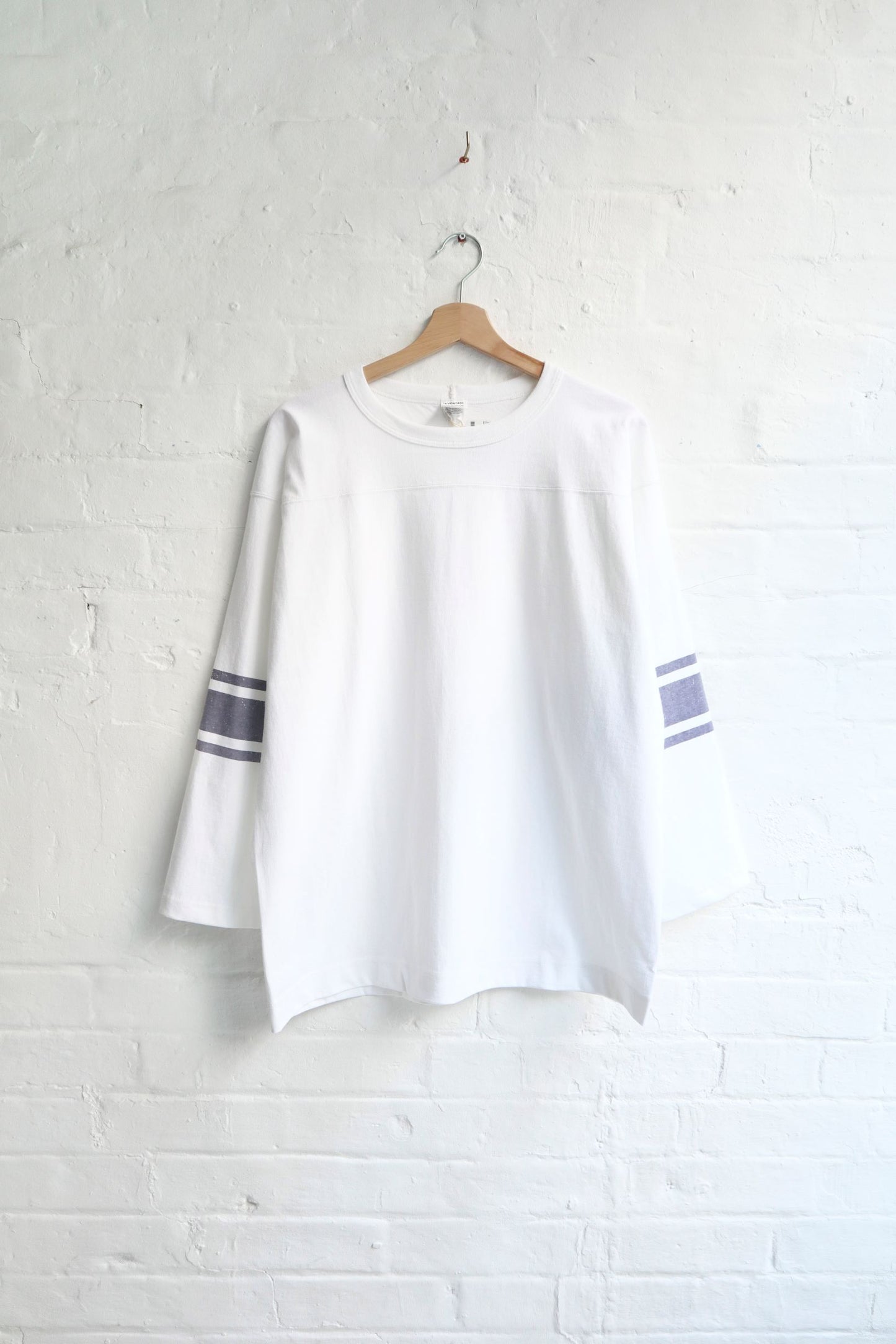 *A Vontade - Football T-Shirt, White
