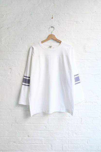 *A Vontade - Football T-Shirt, White
