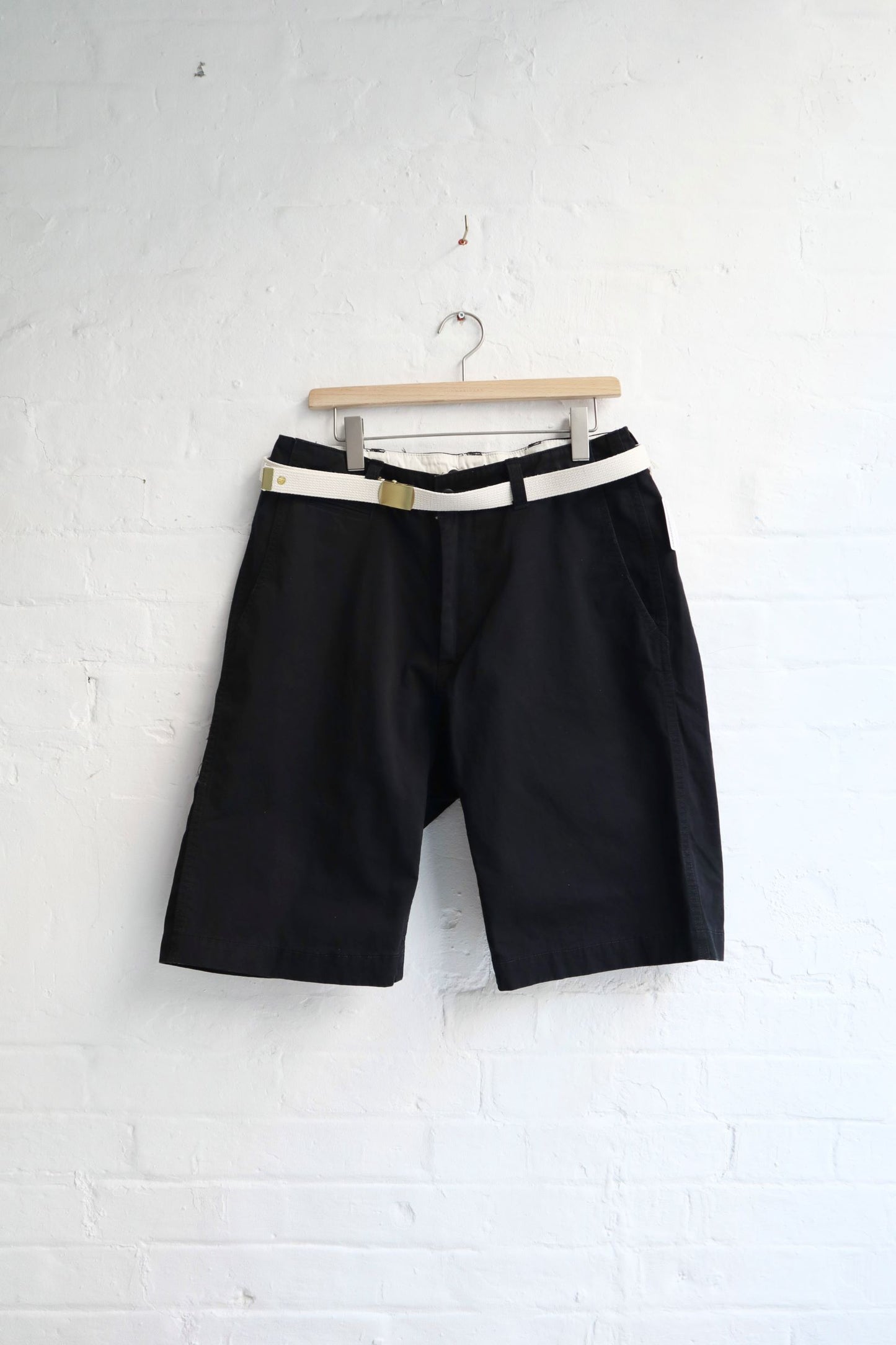 Master & Co. - Regular Shorts (Belted), Black