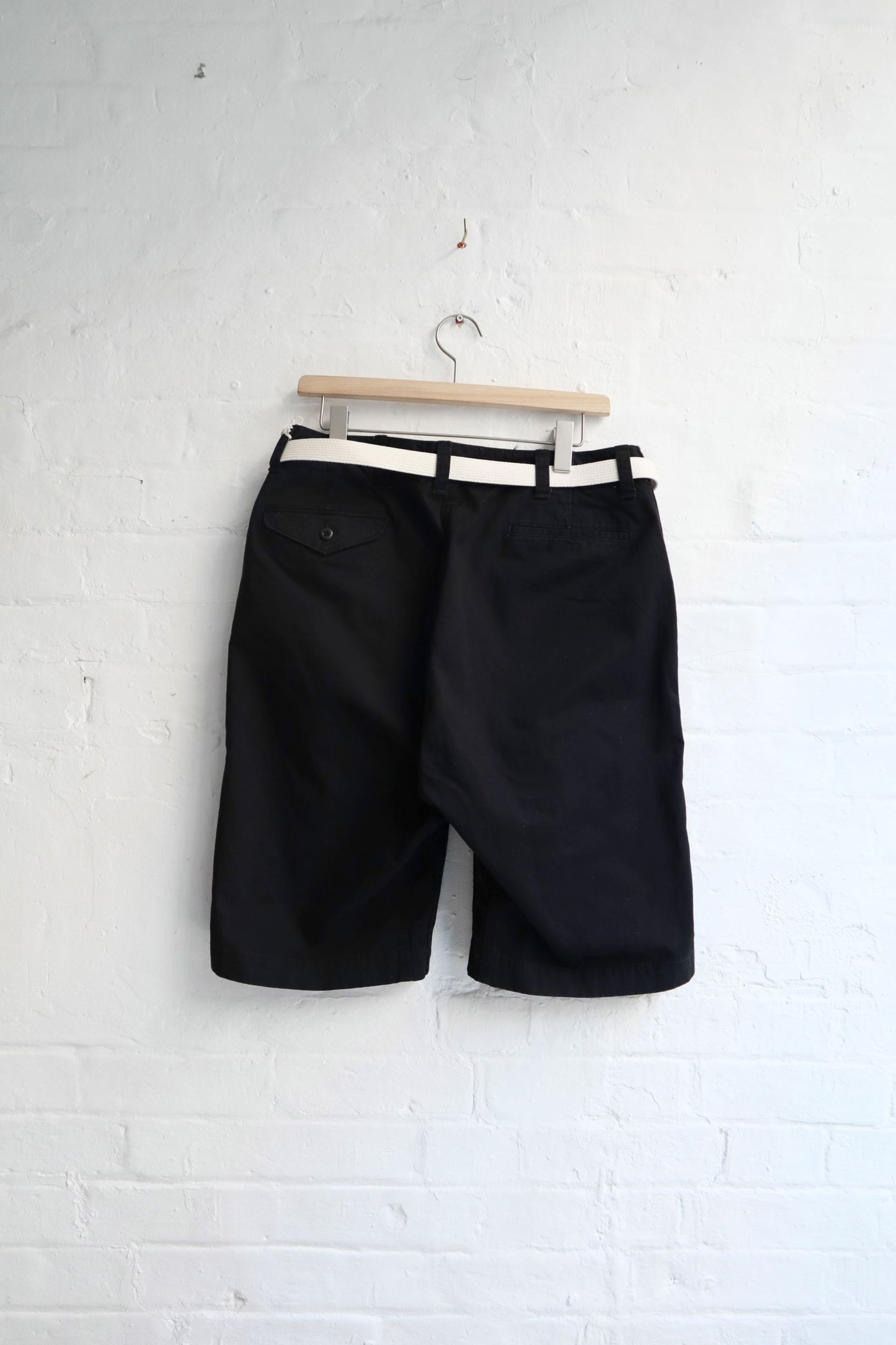 Master & Co. - Regular Shorts (Belted), Black