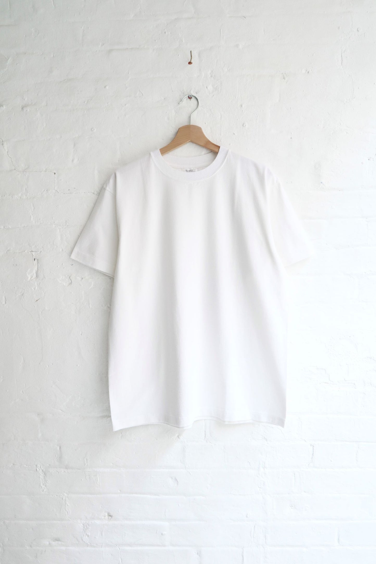 SUNNYSIDERS_YONETOMI_Yonetomi - 'New Basic' Short Sleeve T-Shirt, White_T-Shirts