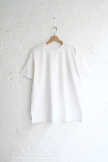 SUNNYSIDERS_YONETOMI_Yonetomi - 'New Basic' Short Sleeve T-Shirt, White_T-Shirts