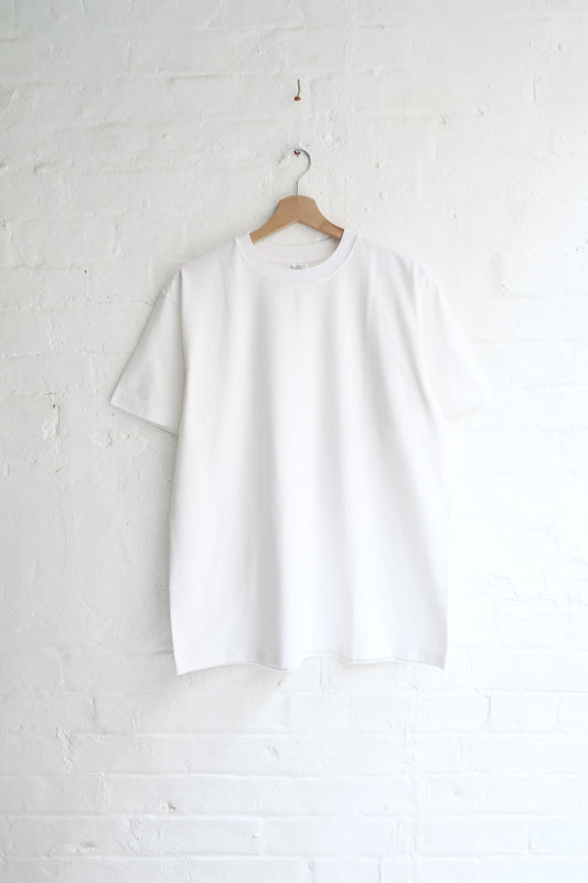 SUNNYSIDERS_YONETOMI_Yonetomi - 'New Basic' Short Sleeve T-Shirt, White_T-Shirts