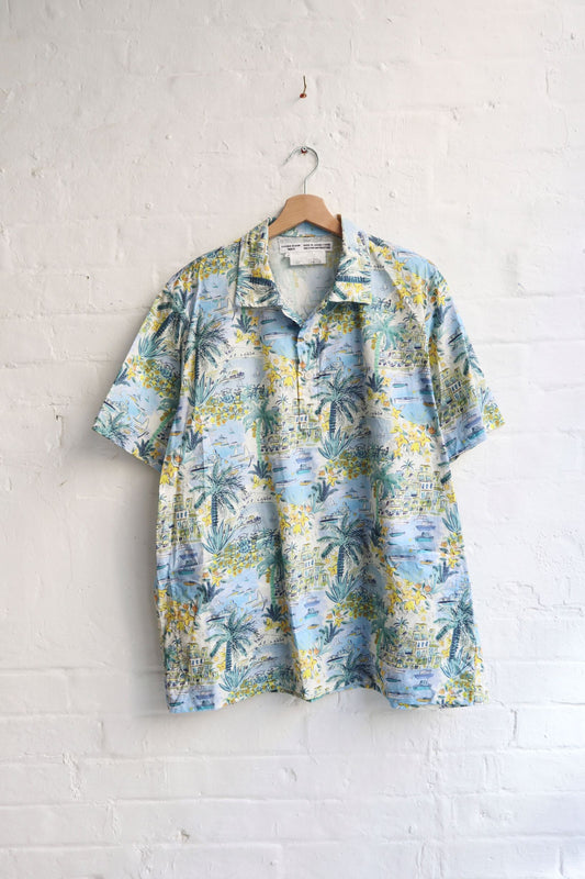 Yaeca - Short Sleeve Overshirt, Cape Vista