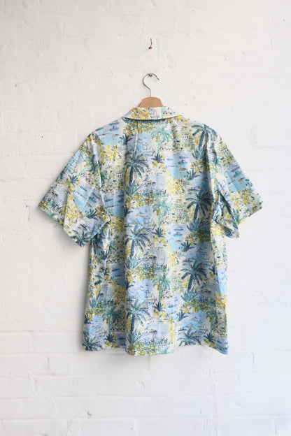 Yaeca - Short Sleeve Overshirt, Cape Vista