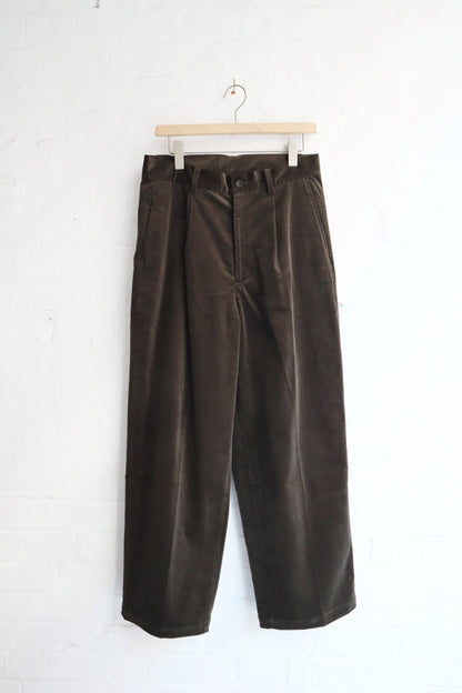 Sunnysiders - Harrison Trousers, Olive Corduroy