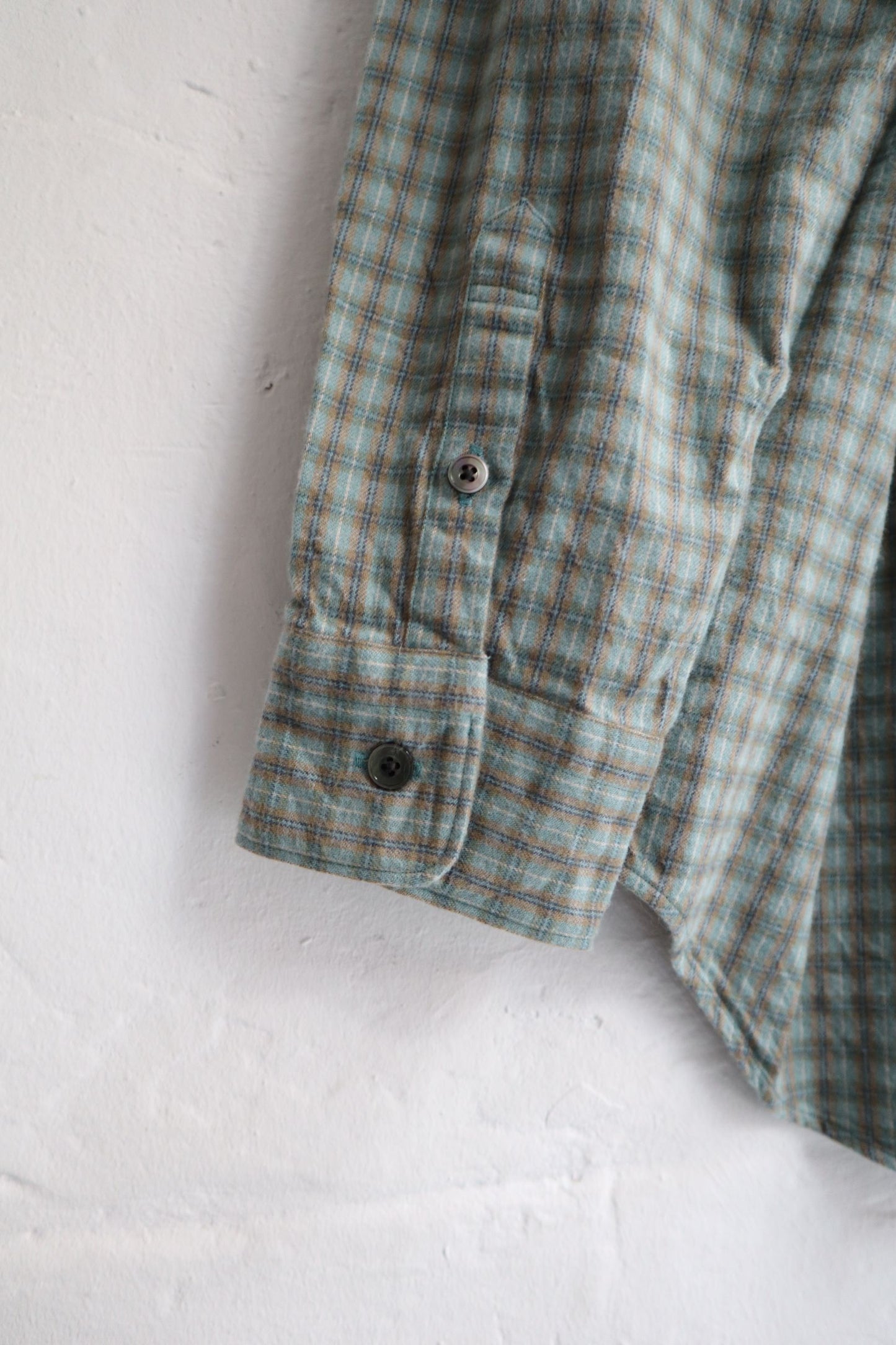 Fujito - Big Sleeve Shirt, Green Check