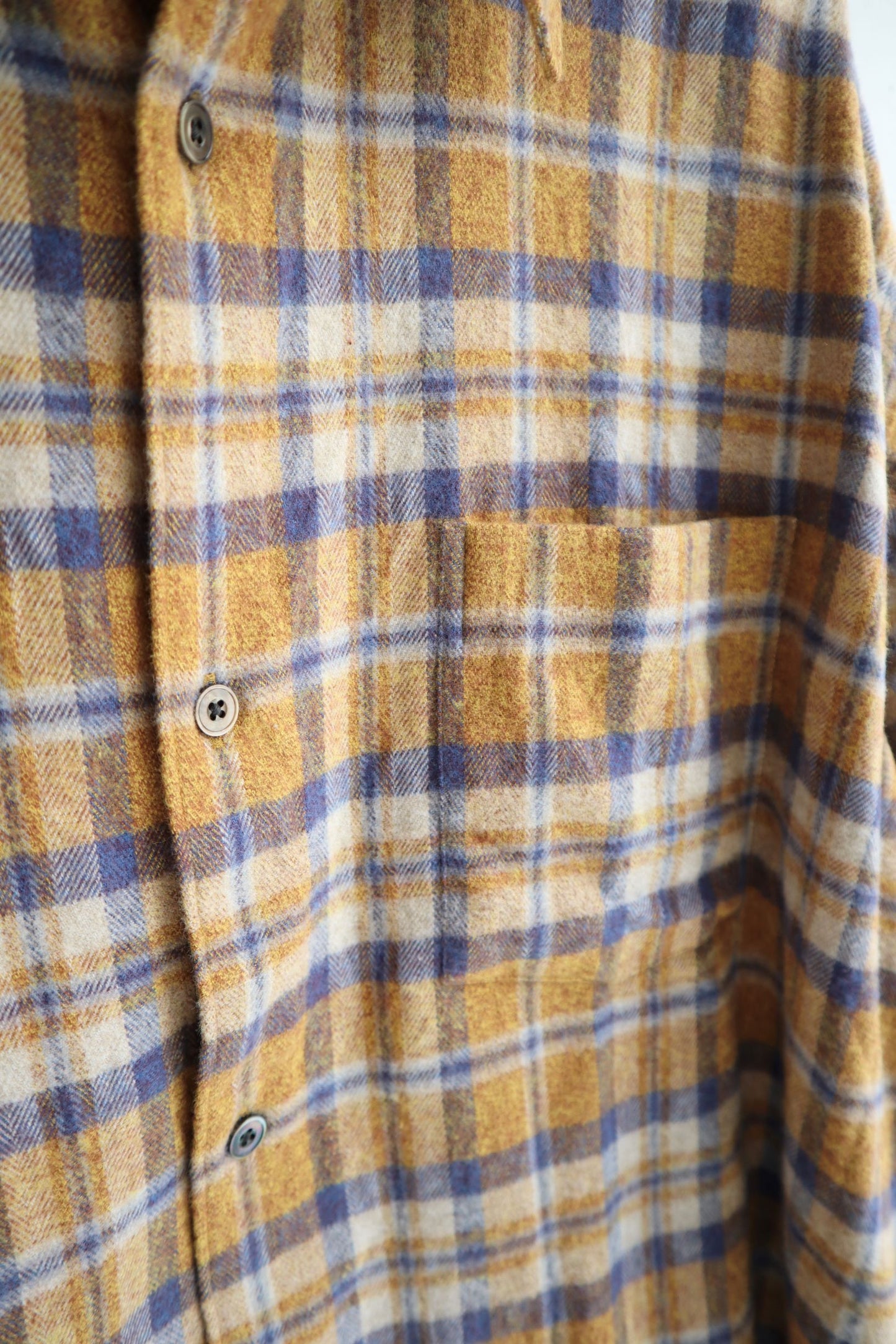 SUNNYSIDERS_FUJITO_Fujito - Big Sleeve Shirt, Orange Check_Shirts