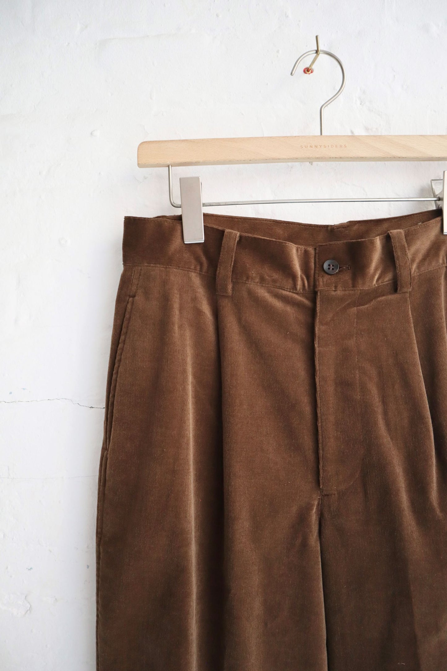 Sunnysiders - Harrison Trousers, Brown Corduroy