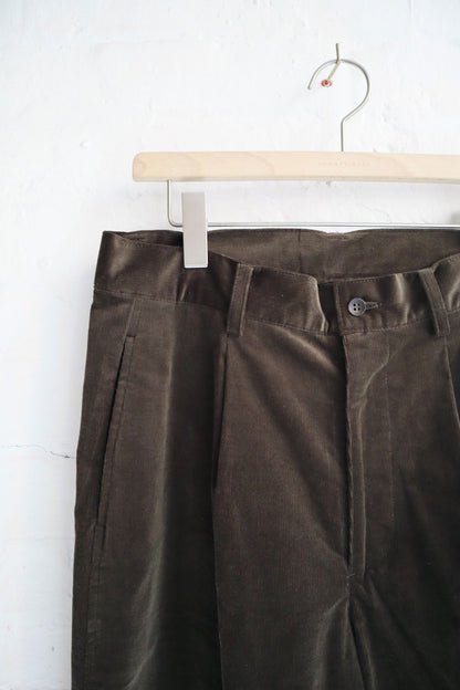 Sunnysiders - Harrison Trousers, Olive Corduroy