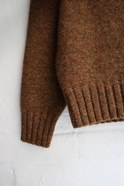 Fujito - Crew Neck Sweater, Brown