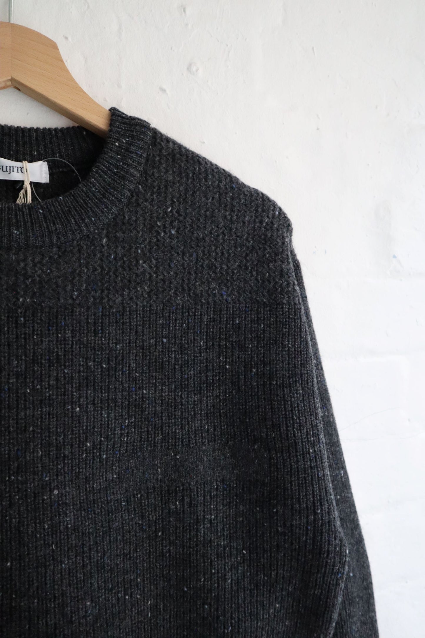 Fujito - Commando Sweater, Charcoal