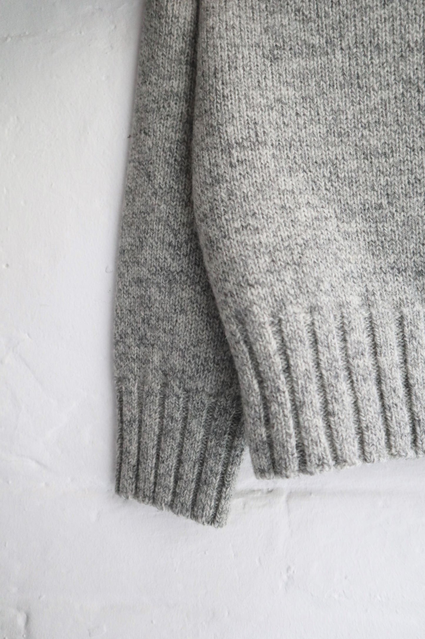 Fujito - Crew Neck Sweater, Light Grey